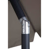 Madison Parasol Tenerife intorno a 300 cm ECRU