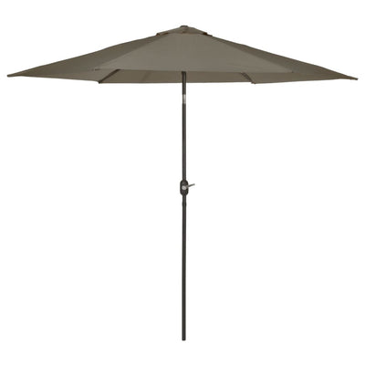 Madison Parasol Tenerife round 300 cm grigio