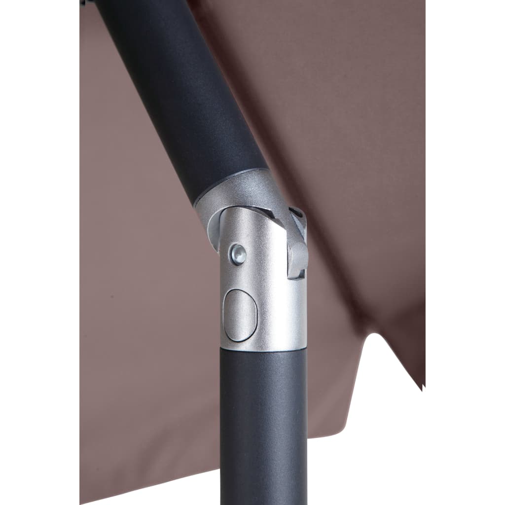 Lanzarote de Madison Parasol alrededor de 250 cm Taupe