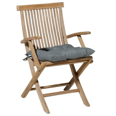 Madison Seat Cushion Basic Toscana 46x46 cm Grigio