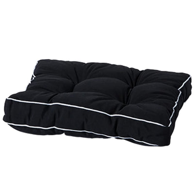 Madison Matertress Cushion Panama 47x47 cm nero