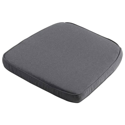 Cuscino di sedile Madison per sedia da giardino di vimini Panama 48x48 cm grigio