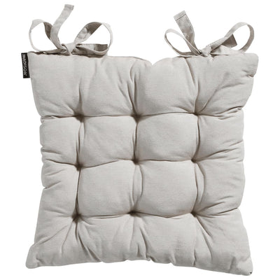 Madison Seat Cushion Panama 46x46 cm Beige leggero