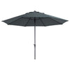 Madison Parasol Timor Luxury 400 cm Pac8p014 Grey