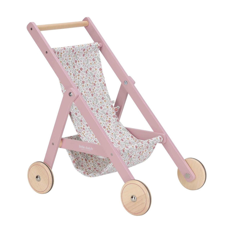 Cochecito de muñecas holandés de madera