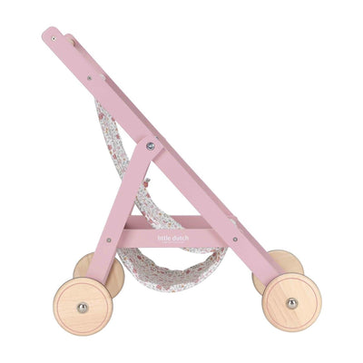 Little dutch houten poppenbuggy
