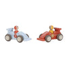 Piccole auto da corsa pullback olandesi