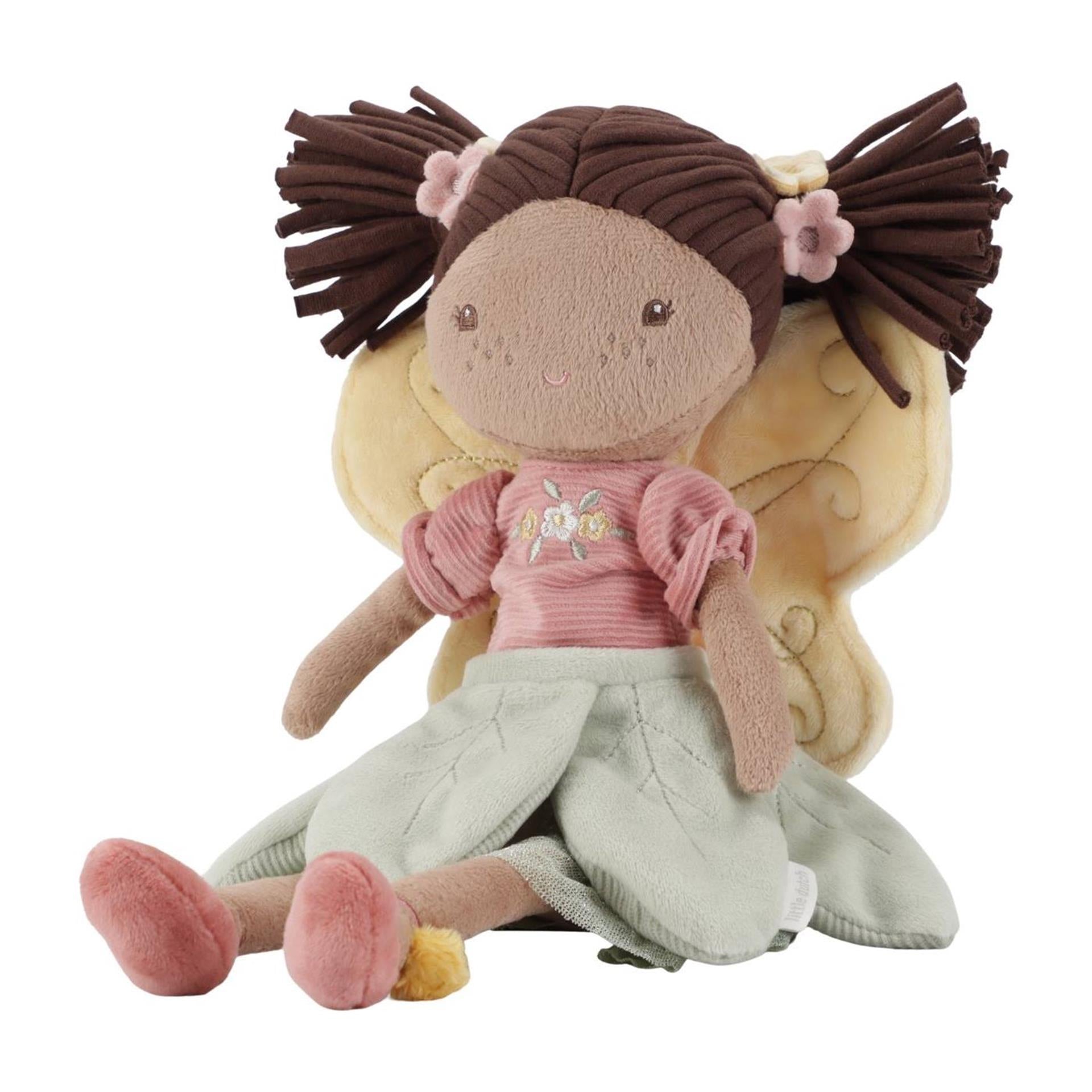 Piccola bambola di peluche olandese fata evi 35 cm