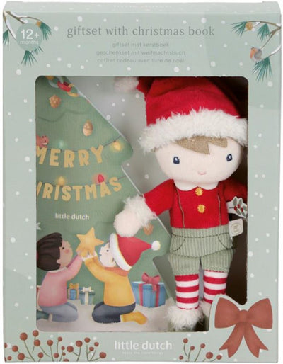 Little Dutch - Set regalo di Natale. libro+knu