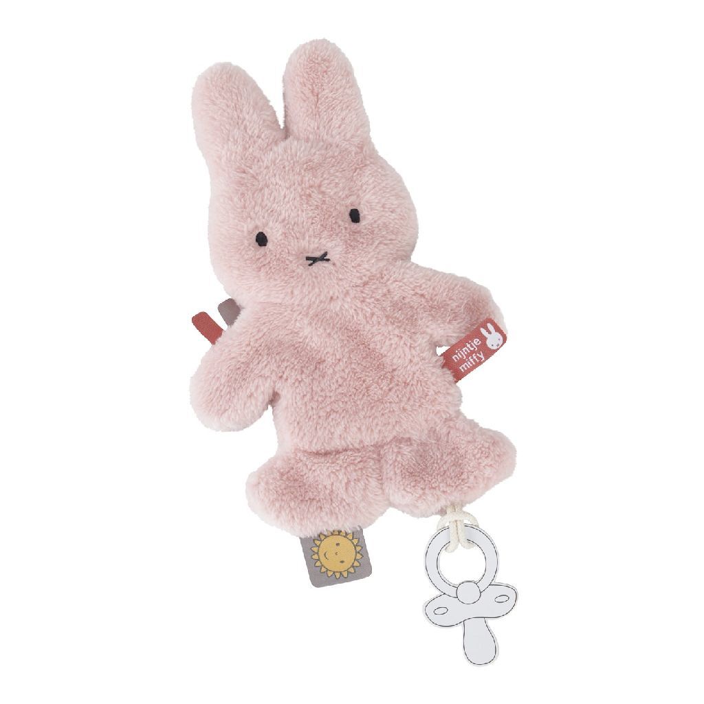 Miffy Fluffy Teat Cloth Pink