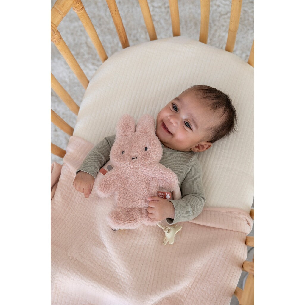 Miffy Fluffy Teat Cloth Pink