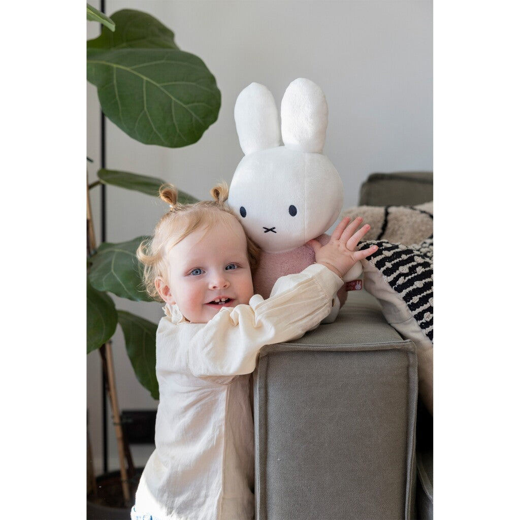 Miffy peluche soffice 35 cm rosa