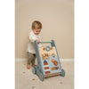 Piccolo girello olandese in legno Sailors Bay blu