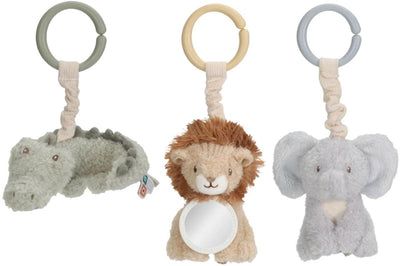 Colgadores de actividades Little Dutch Safari Friends