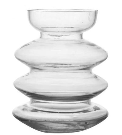 B-living vaso in vetro aline ø15,7xh25,3cm trasparente