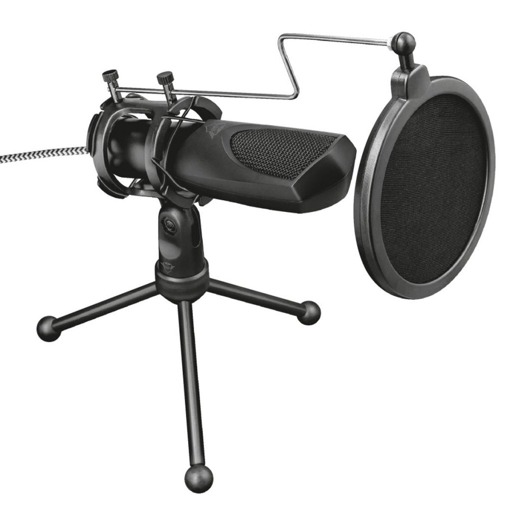 Trust Trust GXT 232 Mantis USB Streaming Microfono nero