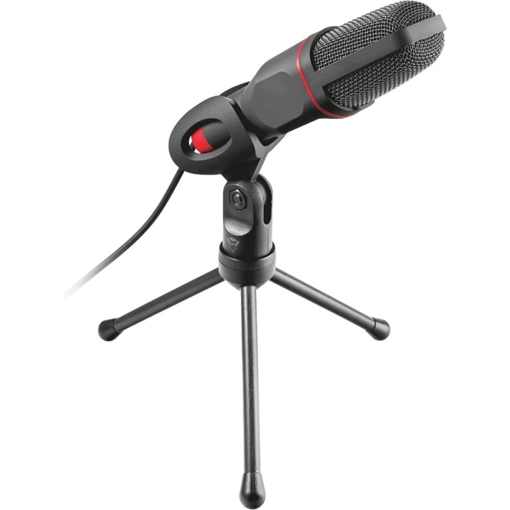 Trust Trust GXT 212 MICO USB Microfono nero rosso