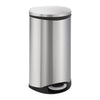 Eko Eko Shell Bin Pedal Bin 30L Matt inossidabile in acciaio inossidabile