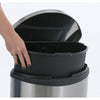 Eko Eko Shell Bin Pedal Bin 30L Matt inossidabile in acciaio inossidabile