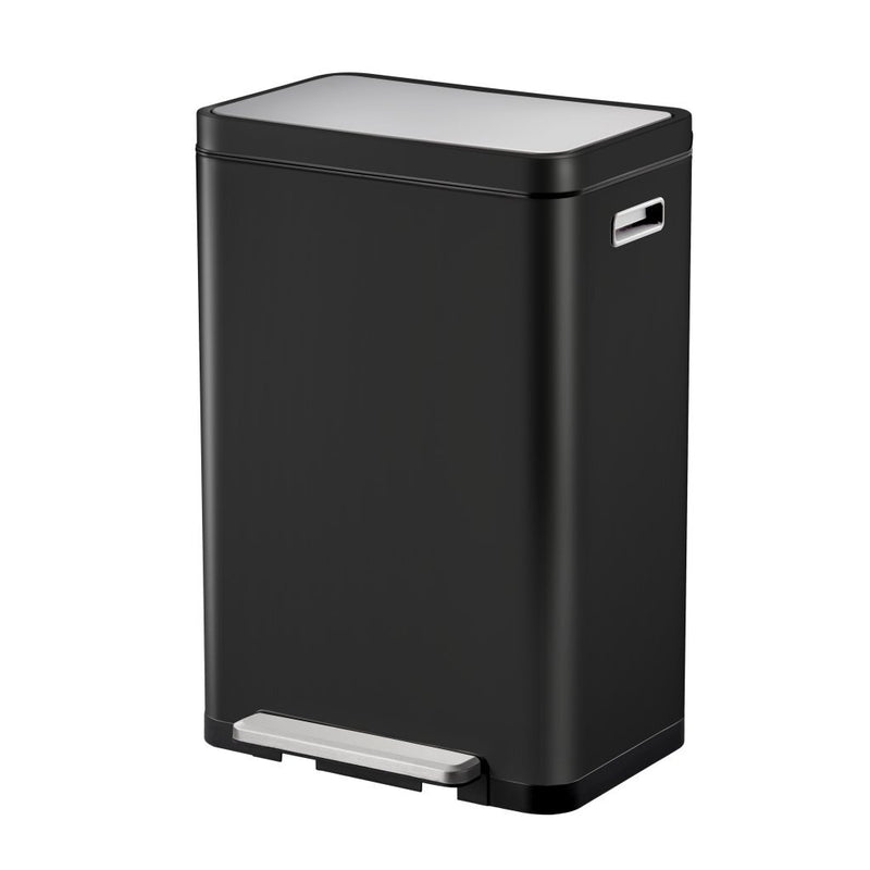 EKO EKO X-Cube Pedal Bin 2x20L Negro