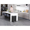Eko x-cube pedaalemmer 2x20l zwart