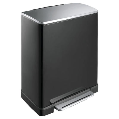 Eko pedaalemmer e-cube 50 l matzwart