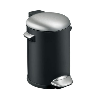 Eko vepa bins belle deluxe pedal bin 3l plateado negro