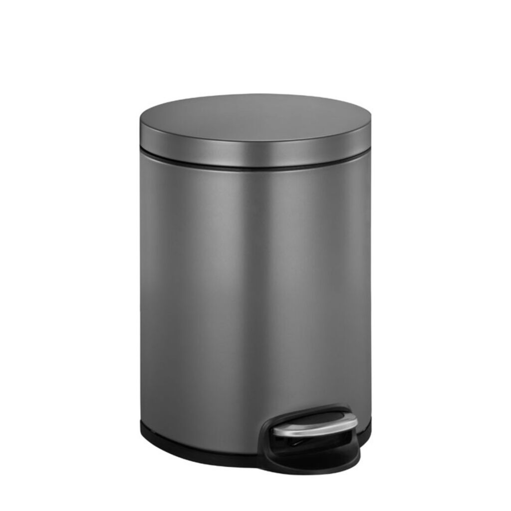 Eko eko veepa contenedores pedal bin 5l platino