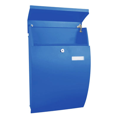 Letterbox a V-Part-Par-Part Geronan Blauw