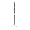 Rack-part a V-part Linair in piedi con 4 ganci da 180 cm bianco
