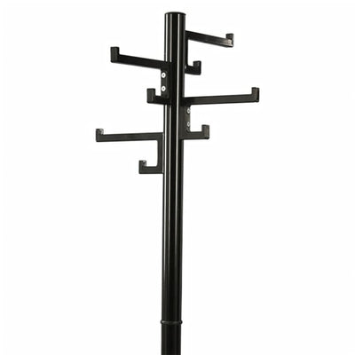 Approfilo a V-Part-Part in piedi con 8 ganci porcellana 178 cm nero