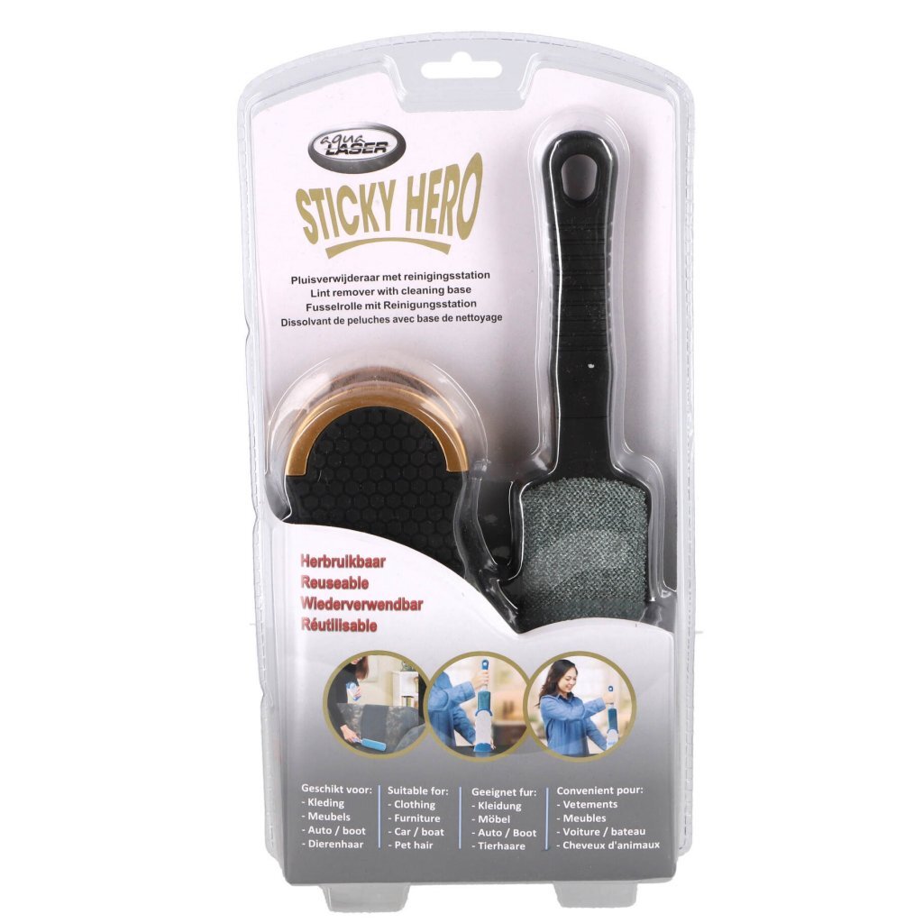 Otras marcas Aqua Laser Sticky Hero Clothing Brush Gold Black