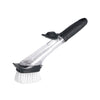 Overige merken aqua laser afwasborstel met dispenser + schuurspons zwart wit