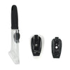 Overige merken aqua laser afwasborstel met dispenser + schuurspons zwart wit