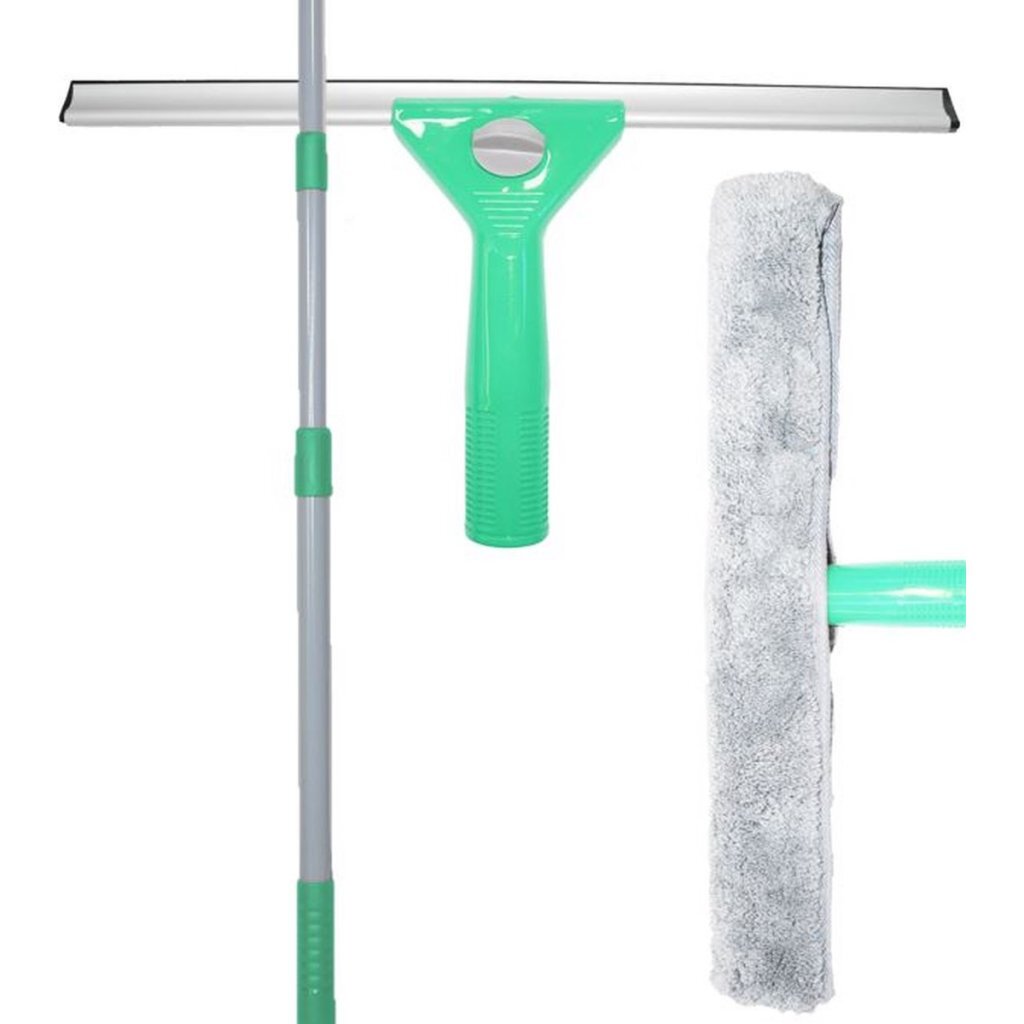Altri marchi Aqua Laser Window Wiper Set verde grigio