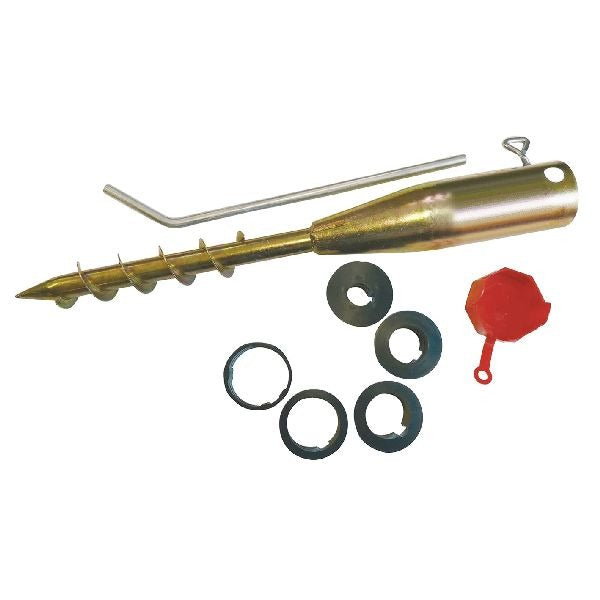 Camping Umefa Parasol Drill 8 piezas Cobre 56 cm x 68 mm
