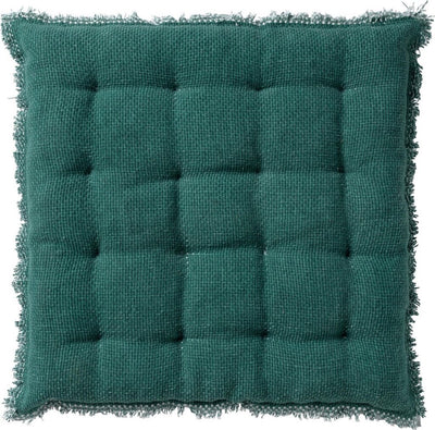 Decor olandese decorazioni olandesi cuscino sedile a sedere in cotone lavata verde salvia verde 40x40 cm