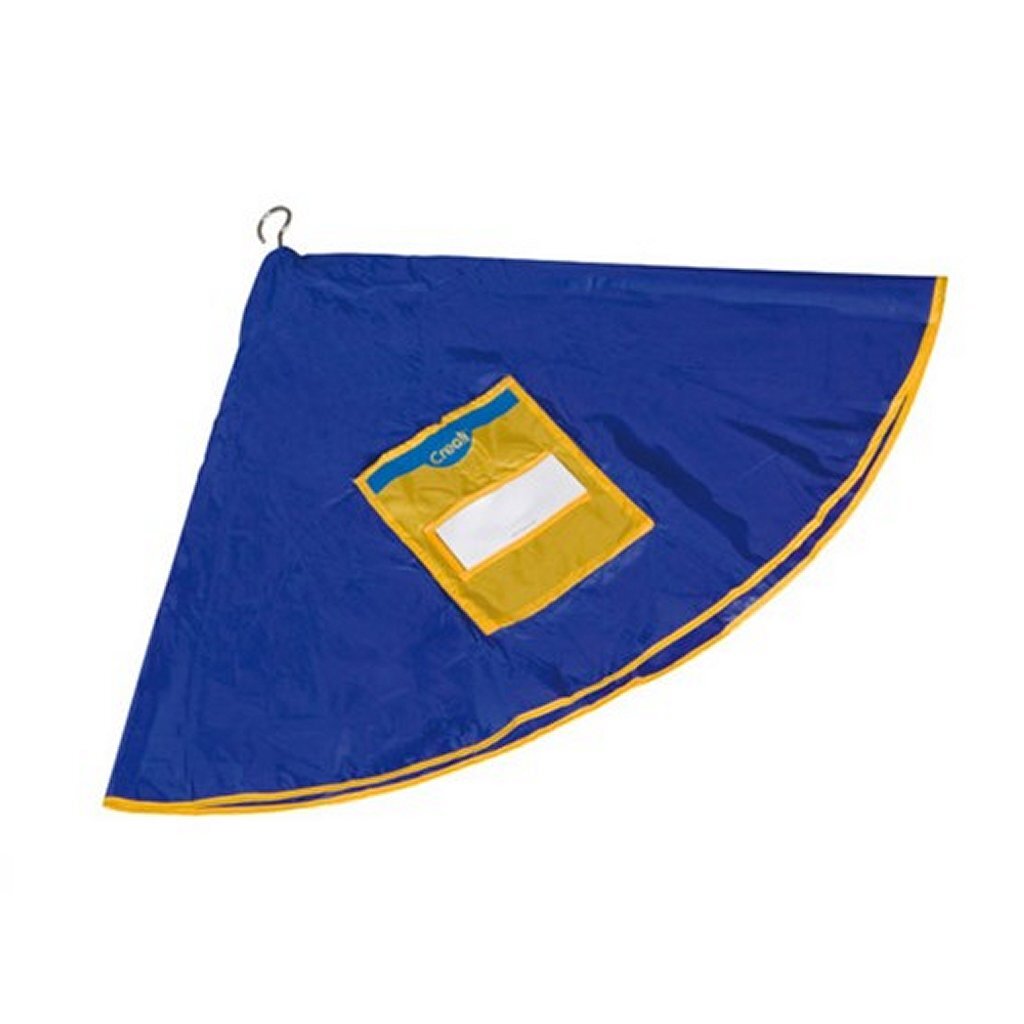 Simply for kids creall luizencape wasbaar blauw geel