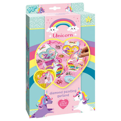 Totum Unicorn - Decora tu propia línea de bandera con diamantes