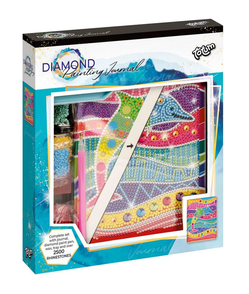 Totum Diamond Painting Diary Dolphin