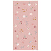 Telo mare Little Dutch Pink Flowers 60x120 cm rosa chiaro