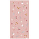 Telo mare Little Dutch Pink Flowers 60x120 cm rosa chiaro