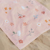 Telo mare Little Dutch Pink Flowers 60x120 cm rosa chiaro