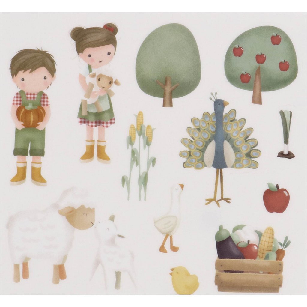 Little dutch little farm raamstickers