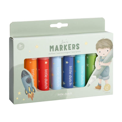 Pennarelli Little Dutch Jim, 8 pezzi
