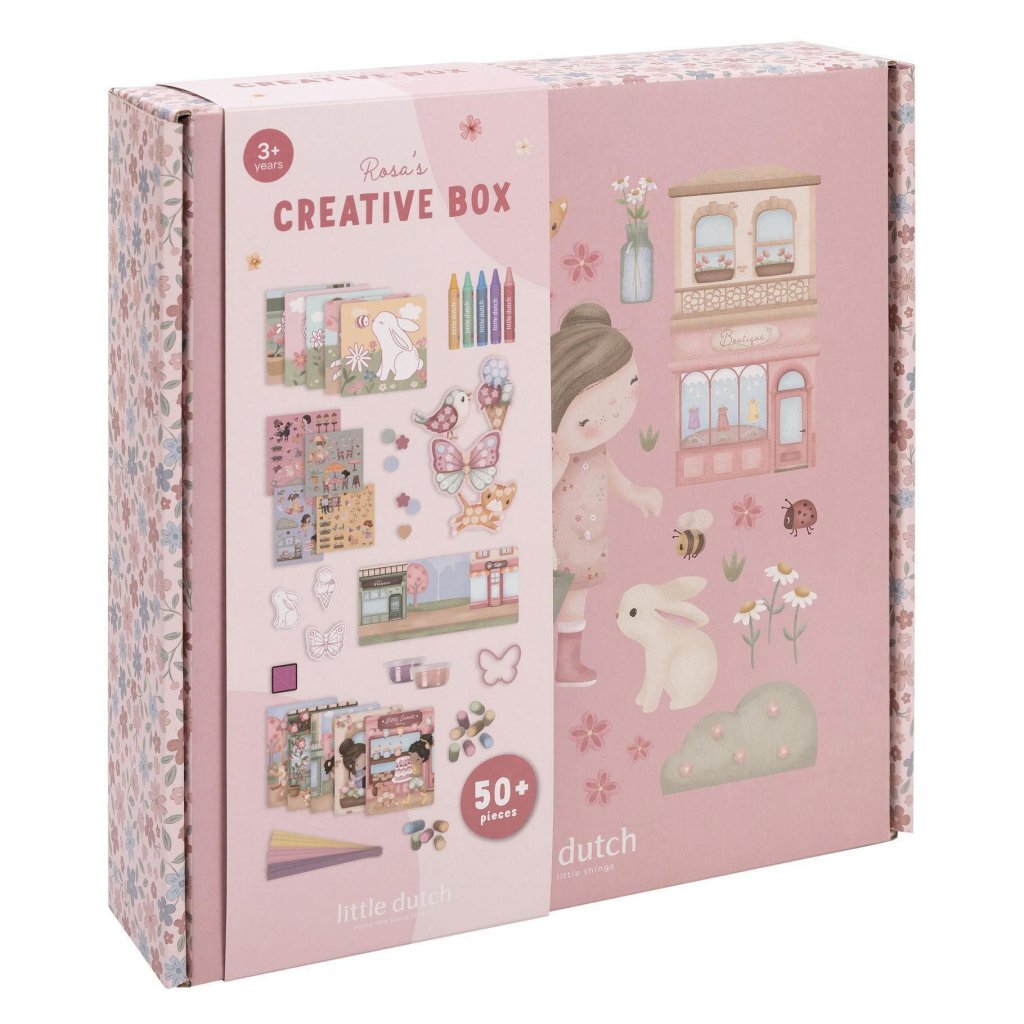 Caja Creativa Little Dutch Rosa XL