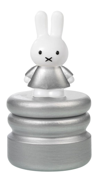 Bambolino giocattoli latte dente scatola argento