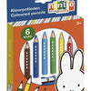 Lápices de color de madera Miffy, 6st.
