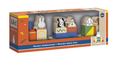 Bambulino Toys Block Train Wood