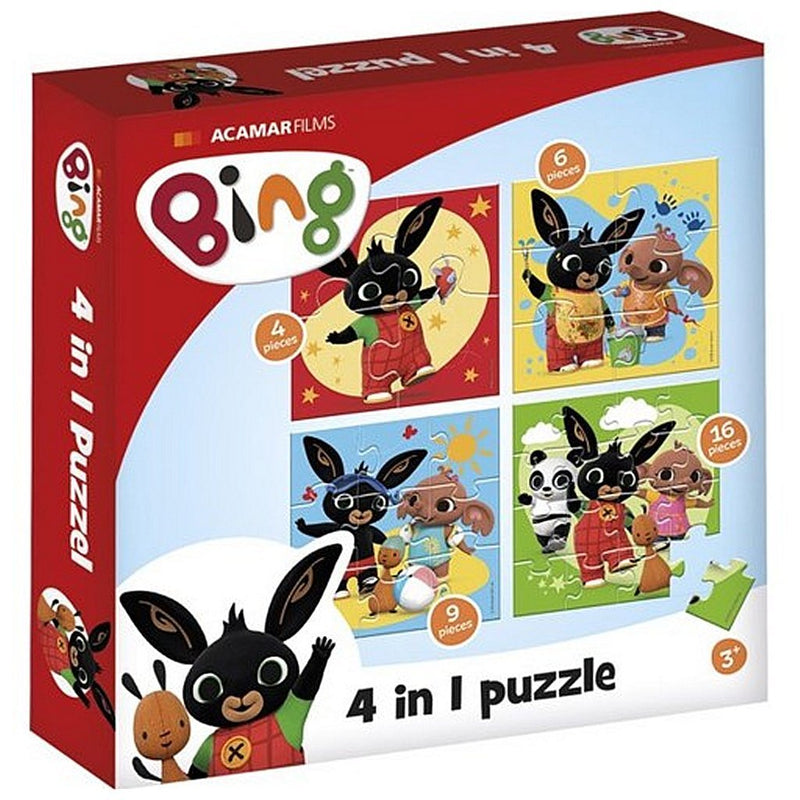 Bambolino bing puzzel, 4in1